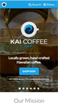 Mobile Screenshot of kaicoffeehawaii.com